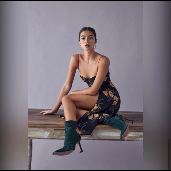 Reformation Juliette Midi Dress in Petit Jardin (Perfect Condition with … - Picture 5 of 8